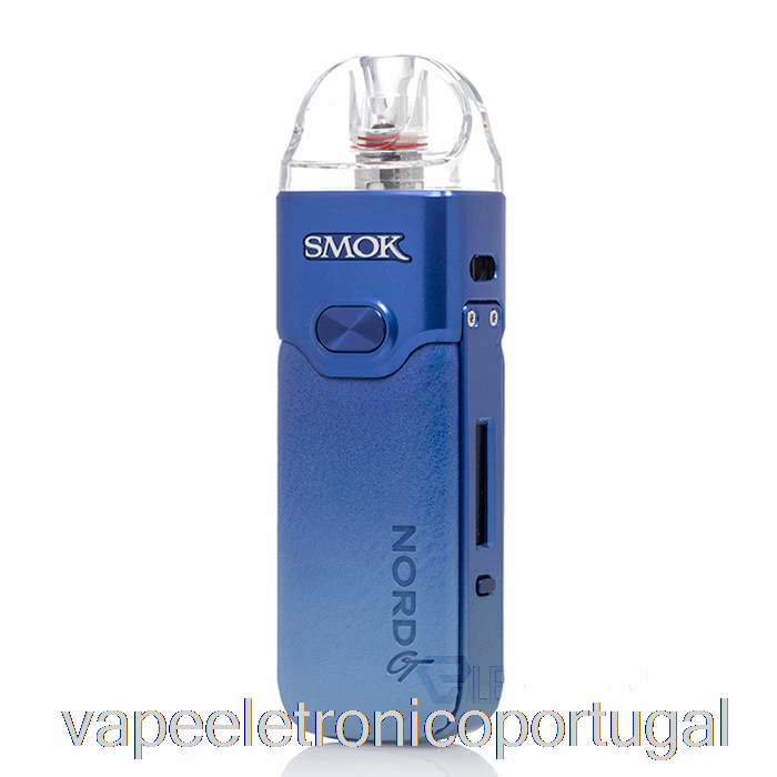 Vape Eletrônico Smok Nord Gt 80w Sistema Pod Couro Gradiente Azul
